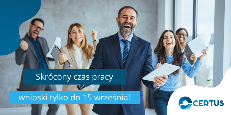 skrócony czas pracy