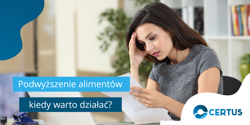 podwyższenie alimentów na dziecko